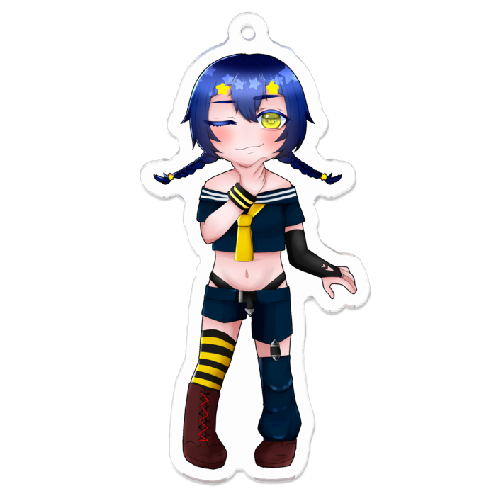 アクリルキーホルダー　中