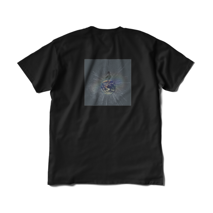 Tシャツ（短納期） - XL - ブラック(背面)