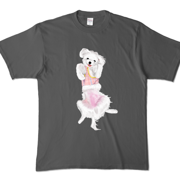 カラーTシャツ - XL - チャコール (濃色)