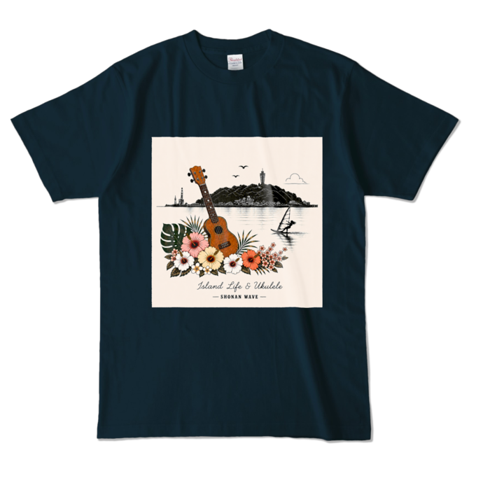 カラーTシャツ - L - ネイビー (濃色)