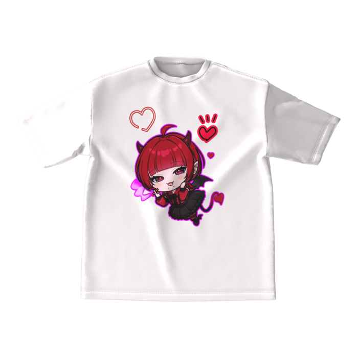ビッグシルエットTシャツ - M - White