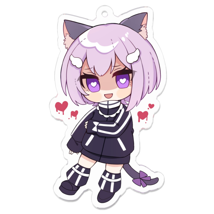 アクリルキーホルダー - 70 x 70 (mm)