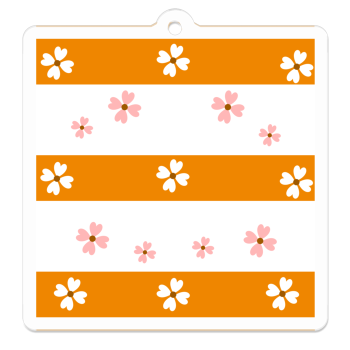 アクリルキーホルダー - 50 x 50 (mm)