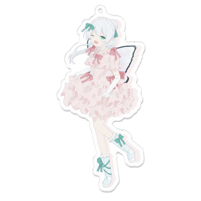 アクリルキーホルダー - 100 x 100 (mm)