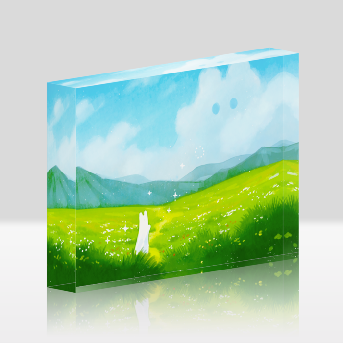 アクリルブロック - 148x100mm