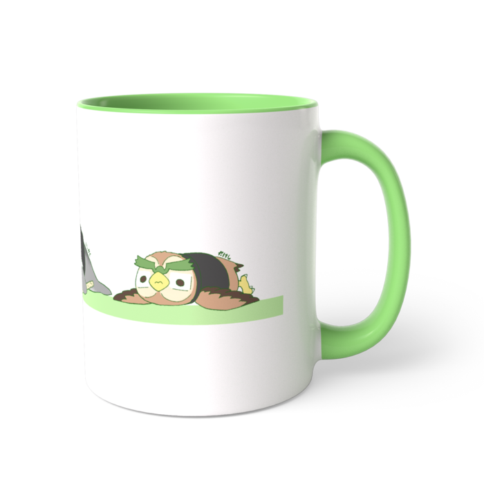 ツートンカラーマグカップ - 直径 8.2cm / 高さ 9.5cm