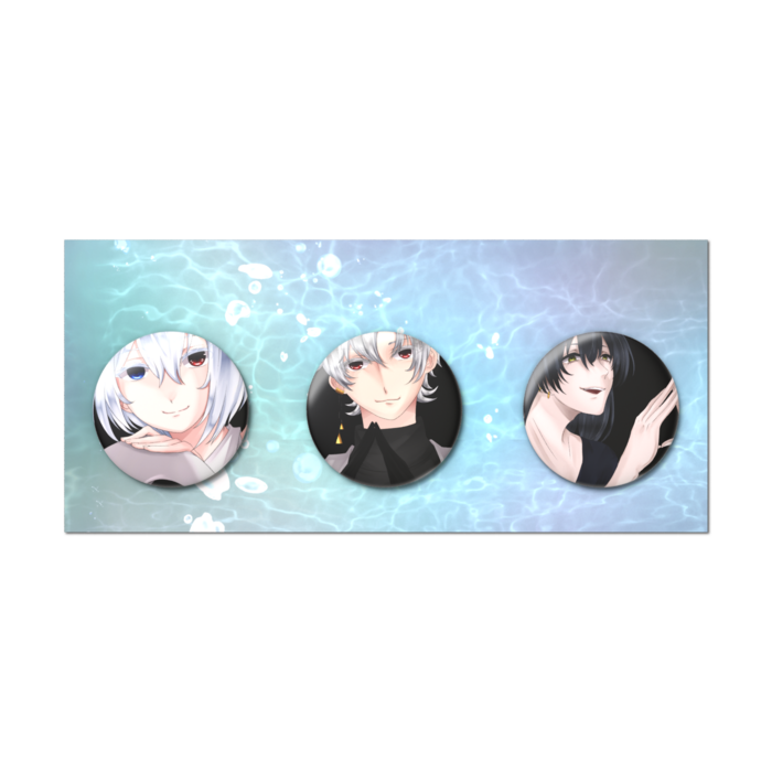 缶バッジセット - 3個セット