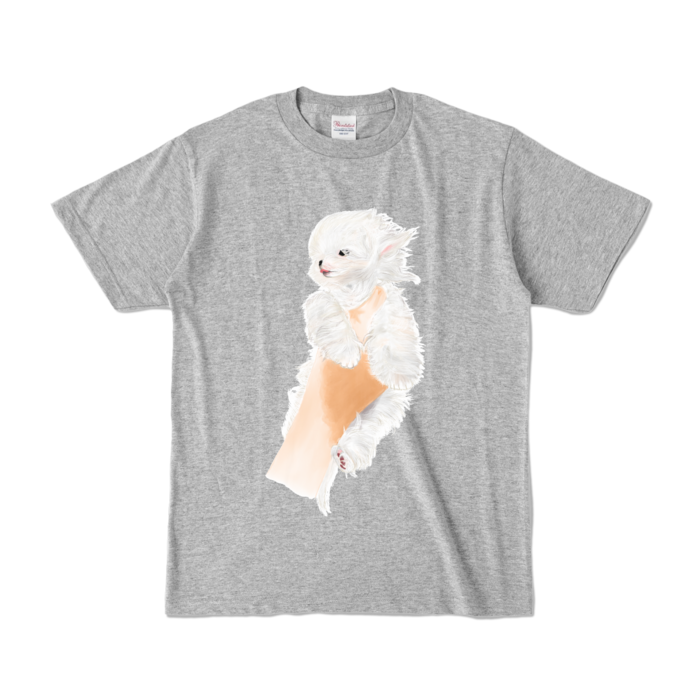 カラーTシャツ - S - 杢グレー (濃色)