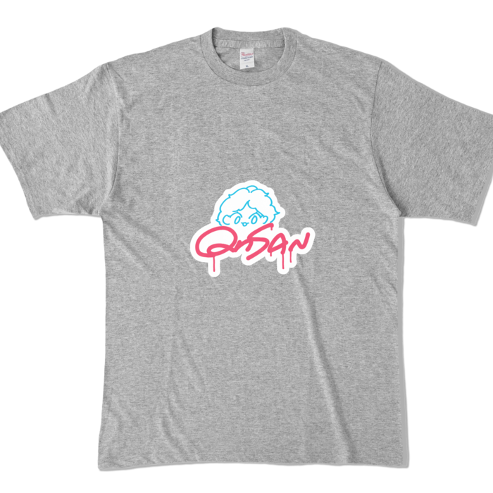 カラーTシャツ - XL - 杢グレー (濃色)