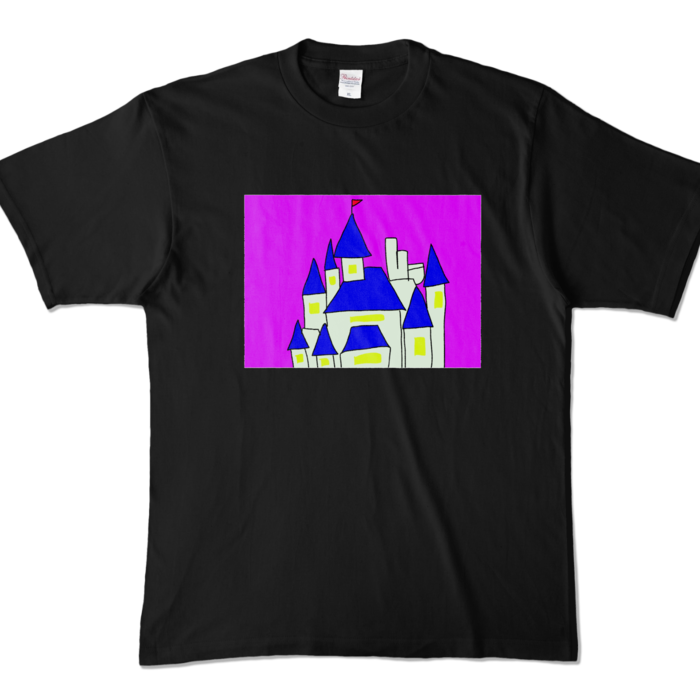 カラーTシャツ - XL - ブラック (濃色)