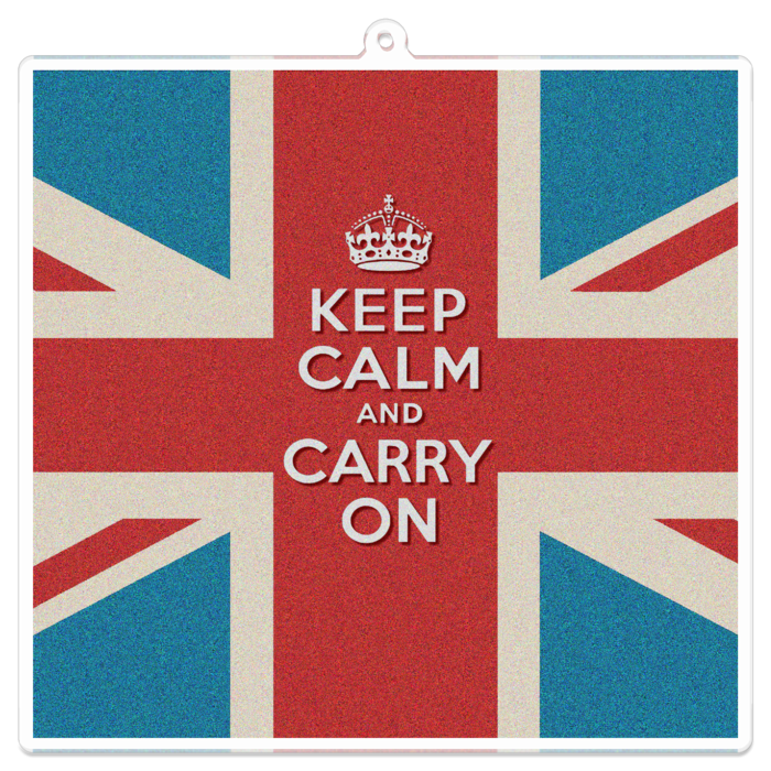 アクリルキーホルダー - 100 x 100 (mm)