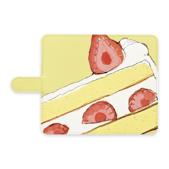 手帳型Androidケース - L - ストラップ穴 あり