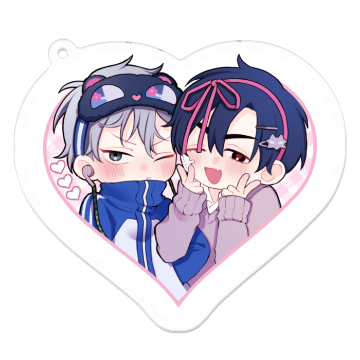 アクリルキーホルダー - 70 x 70 (mm)