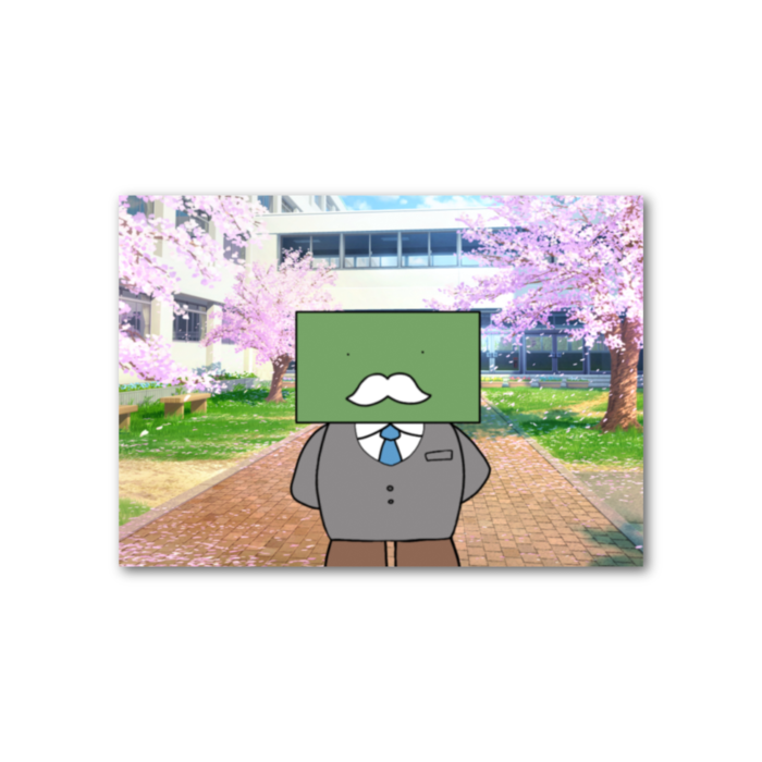 フォト風カード - 横 - 片面