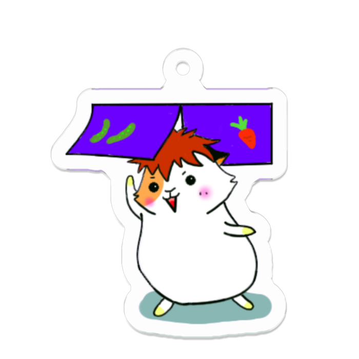 アクリルキーホルダー - 50 x 50 (mm)