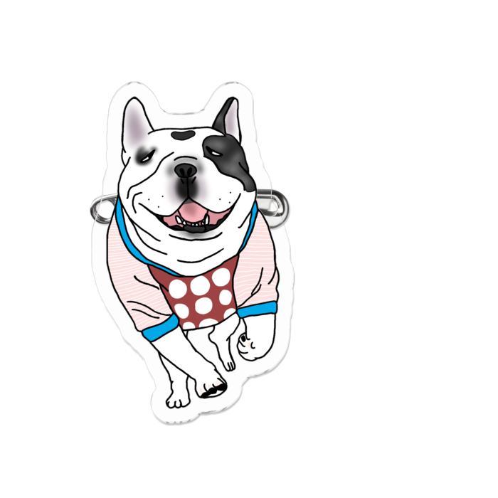 アクリルバッジ - 50 x 50 (mm)