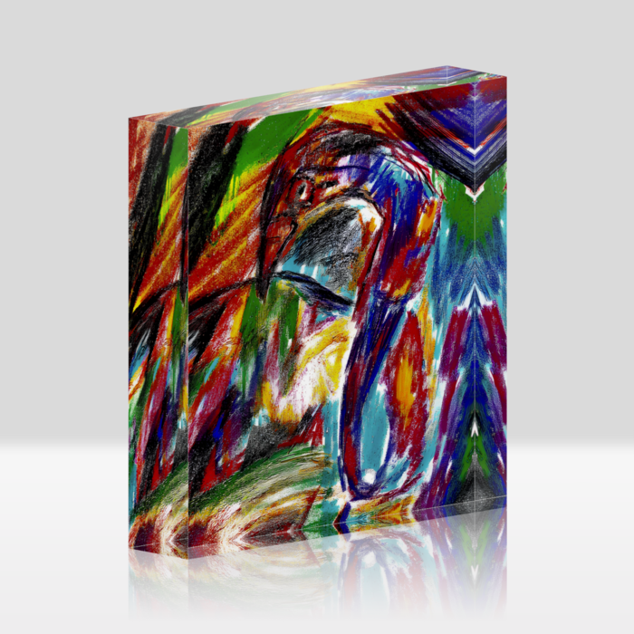 アクリルブロック - 100x100mm(1)