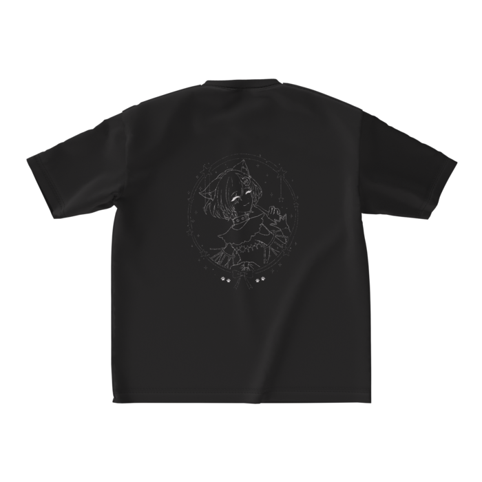 ビッグシルエットTシャツ - M - ブラック