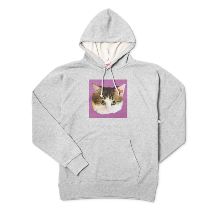 パーカー - XL - 杢グレー