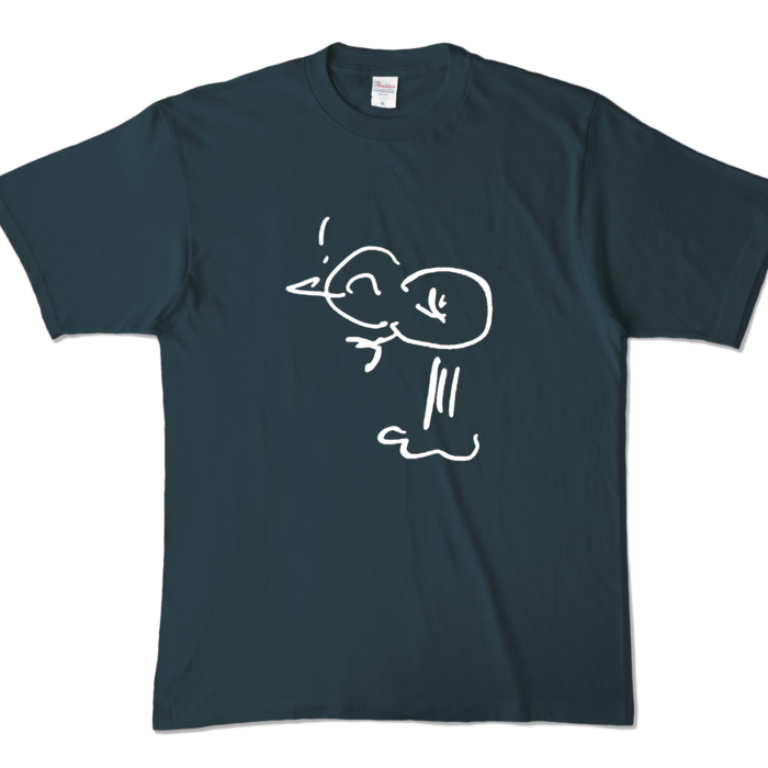 カラーTシャツ - XL - デニム (濃色)