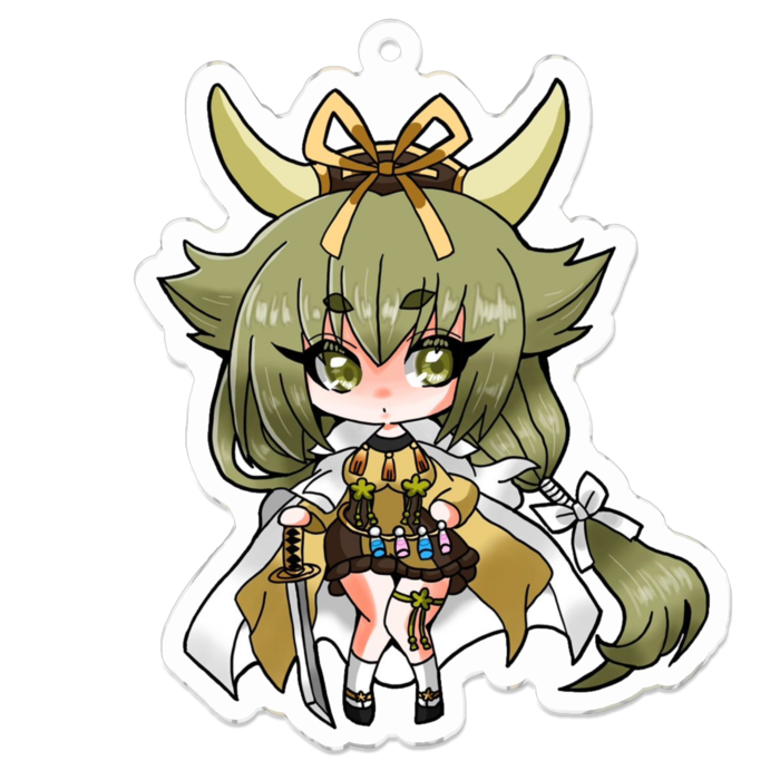 アクリルキーホルダー - 70 x 70 (mm)