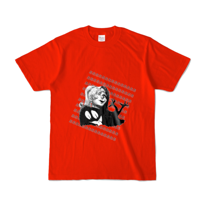 カラーTシャツ - S - レッド （濃色）
