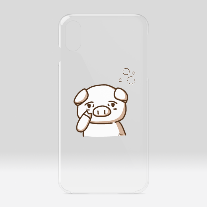 クリアiPhoneケース - iPhone XSMax