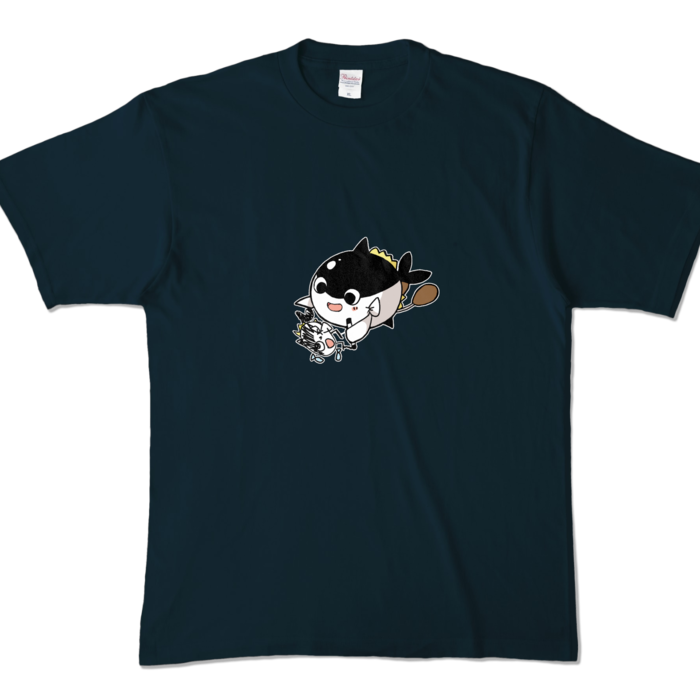 カラーTシャツ - XL - ネイビー (濃色)