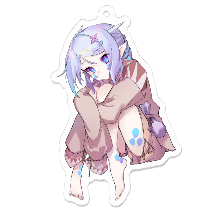 アクリルキーホルダー - 70 x 70 (mm)