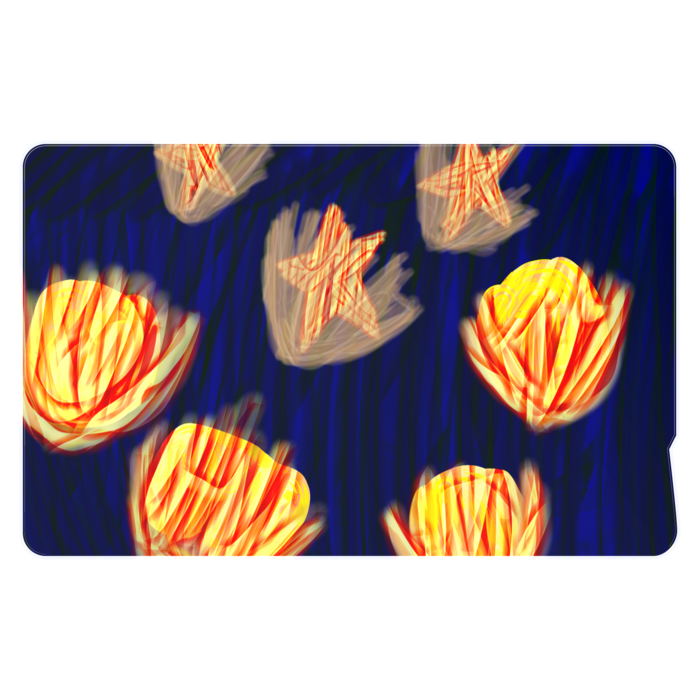 ICカードステッカー - 約85.7x53.9(mm)
