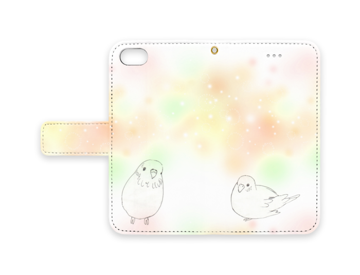 手帳型iPhoneケース - iPhone 8 / 7 - ストラップ穴 あり