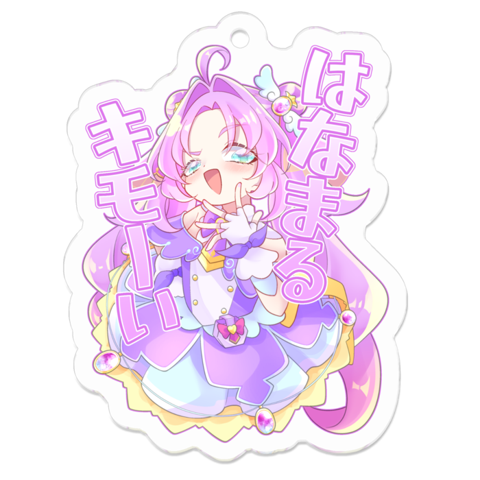 アクリルキーホルダー - W50 × 50mm 以内