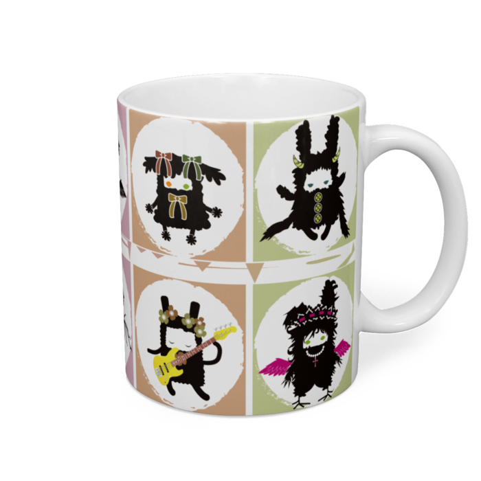 マグカップ - 直径 8 cm / 高さ 9.5 cm