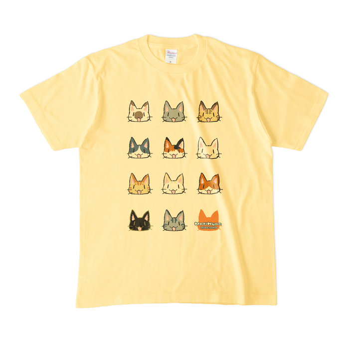 カラーTシャツ(淡色) - M - ライトイエロー