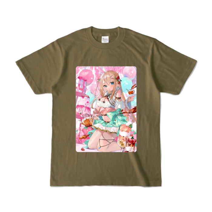 カラーTシャツ - S - オリーブ (濃色)