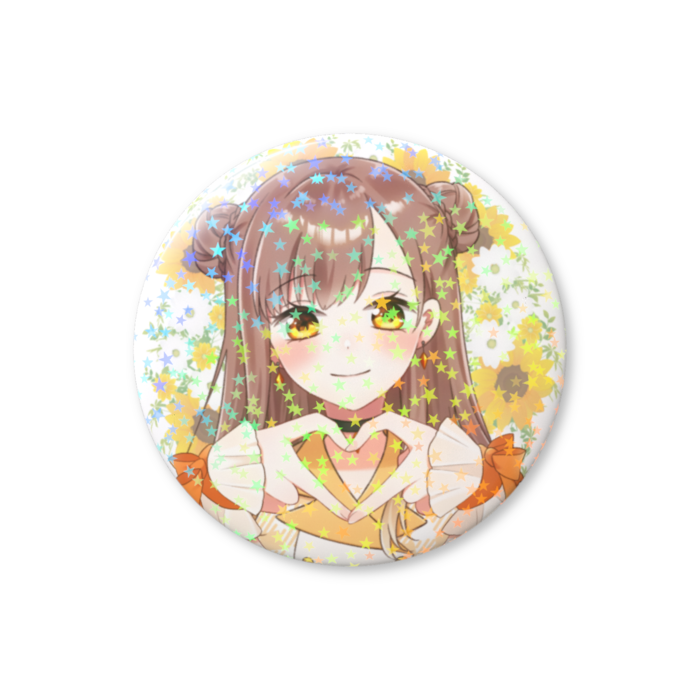 ホログラム缶バッジ - 76mm