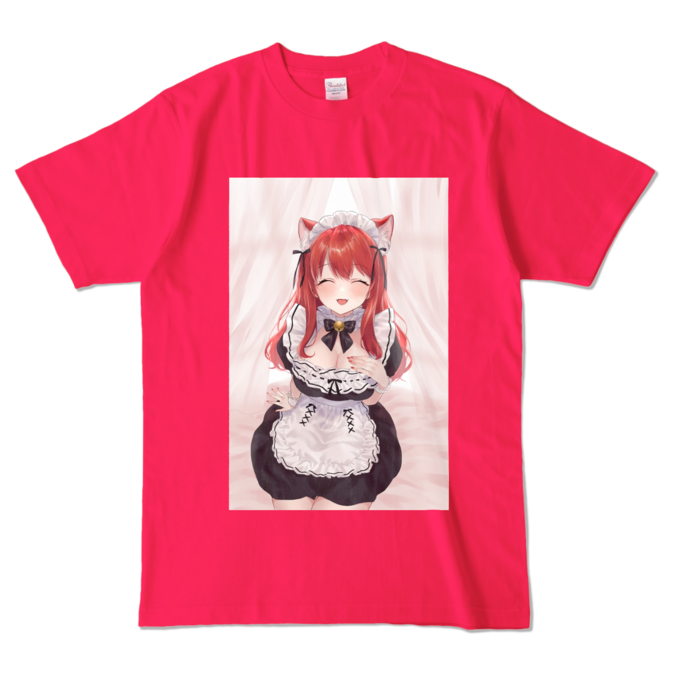 カラーTシャツ - L - ホットピンク (濃色)