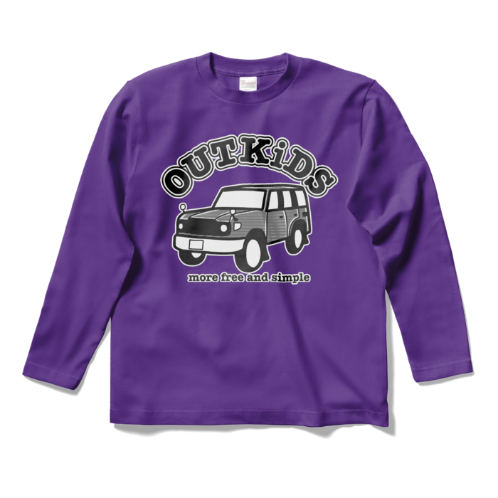 ロングスリーブTシャツ - S - パープル