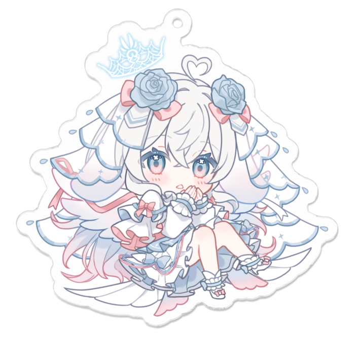 アクリルキーホルダー - 70 x 70 (mm)