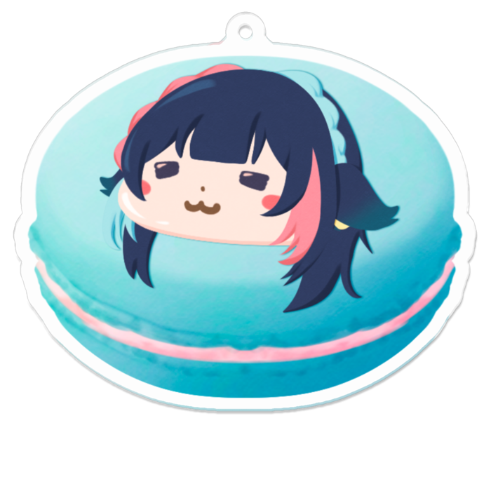 アクリルキーホルダー - 70 x 70 (mm)