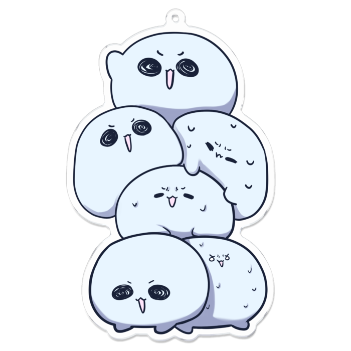 アクリルキーホルダー - 100 x 100 (mm)
