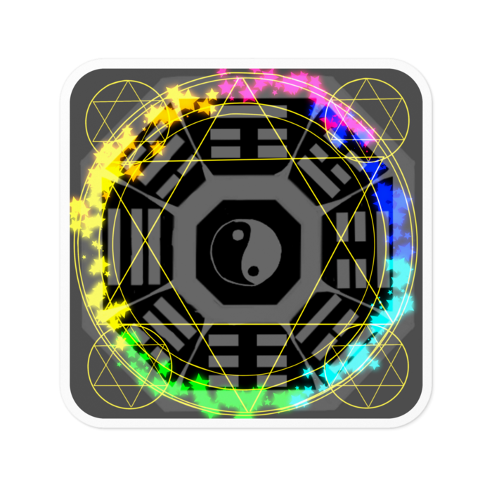 ステッカー - 100 x 100 (mm)