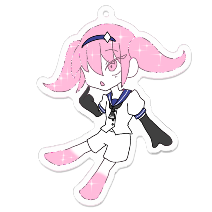 アクリルキーホルダー - 70 x 70 (mm)