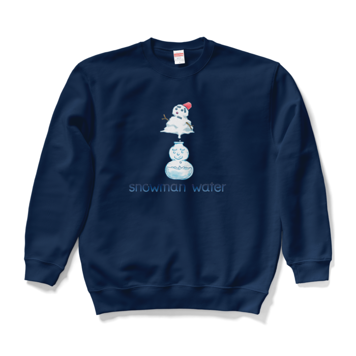 雪だる小 - L - ネイビー