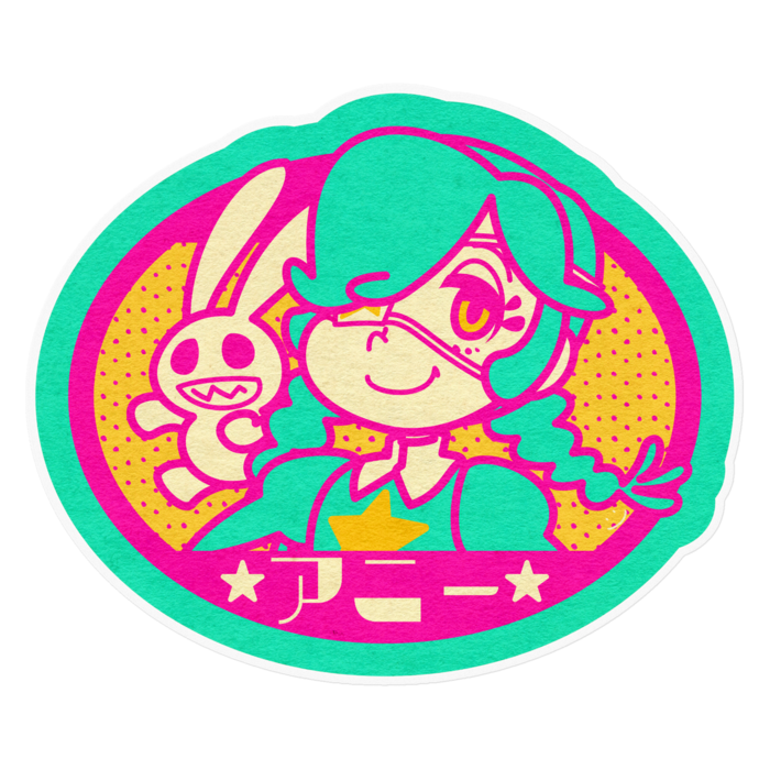 ステッカー - 160 x 160 (mm)