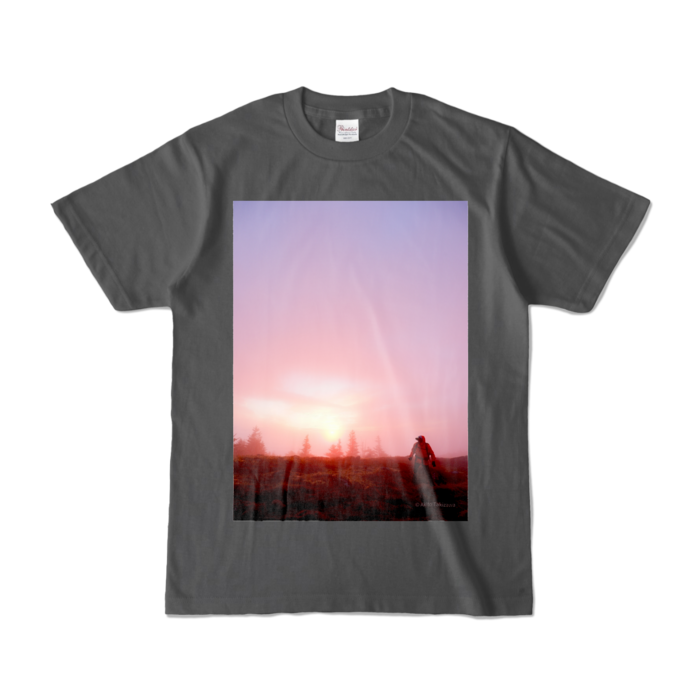 カラーTシャツ - S - チャコール (濃色)