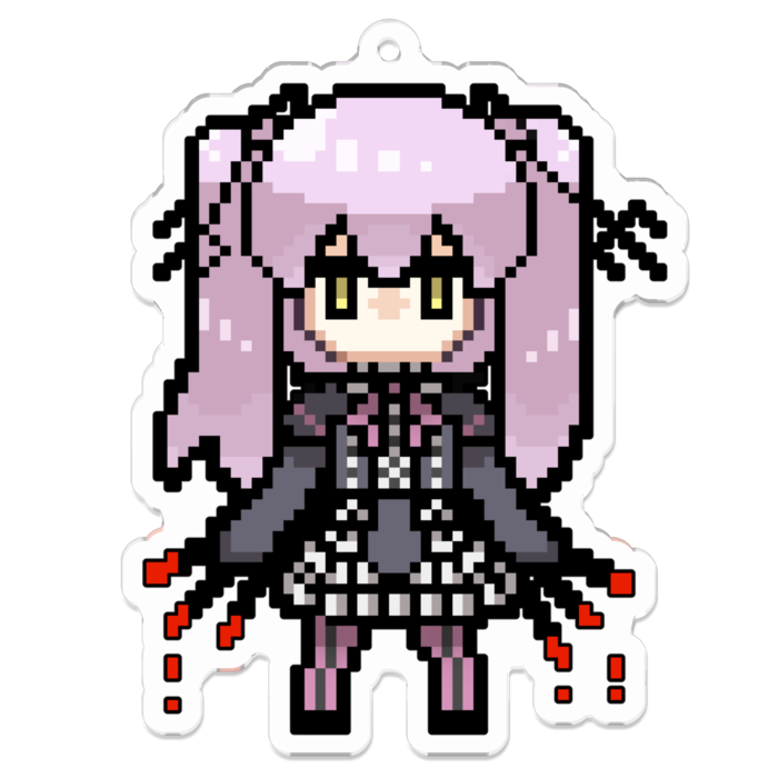 アクリルキーホルダー（コーティング） - 70 x 70 (mm)