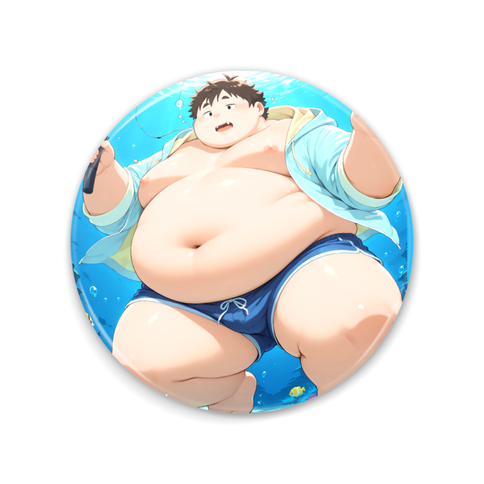 【缶ミラー】大豆（海釣り） - 75mm