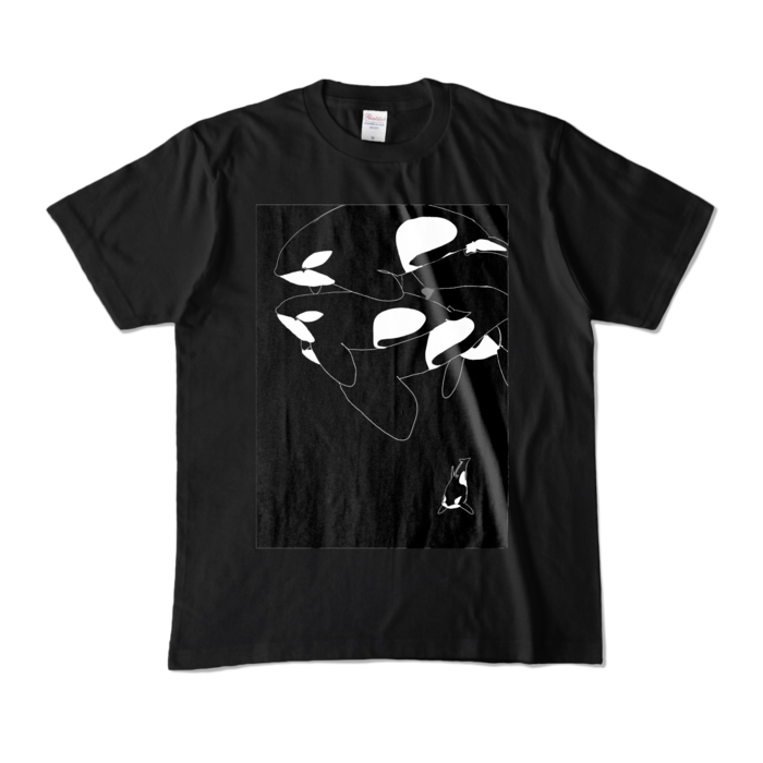 カラーTシャツ - M - ブラック （濃色）