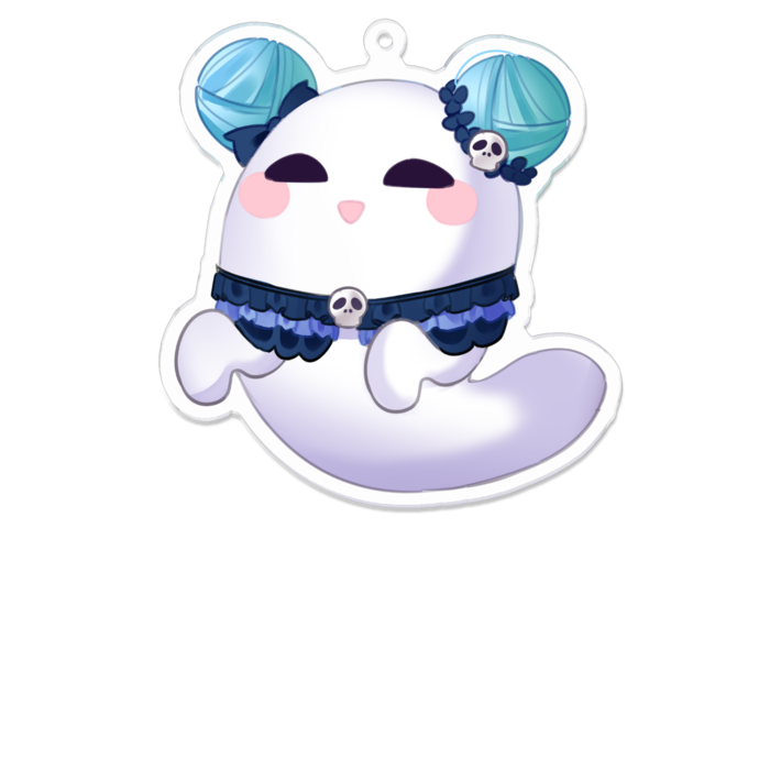 アクリルキーホルダー（コーティング） - 100 x 100 (mm)